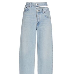 Agolde broken waistband jeans